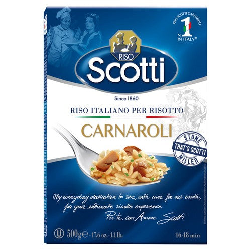 Riso Scotti Carnaroli Risotto Rice 500g (Pack of 3)
