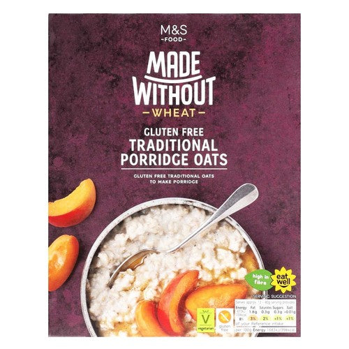M&S Made Without Traditional Porridge Oats 500g (Pack of 3)