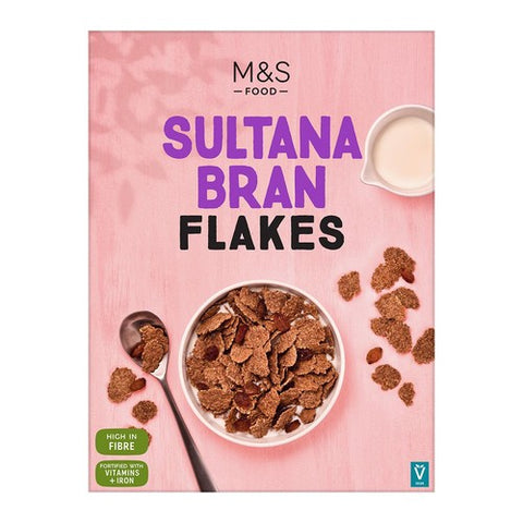 M&S Sultana Bran Flakes 500g (Pack of 3)