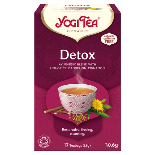 Yogi Tea Detox Organic Tea Bags 17's (Pack of 3)