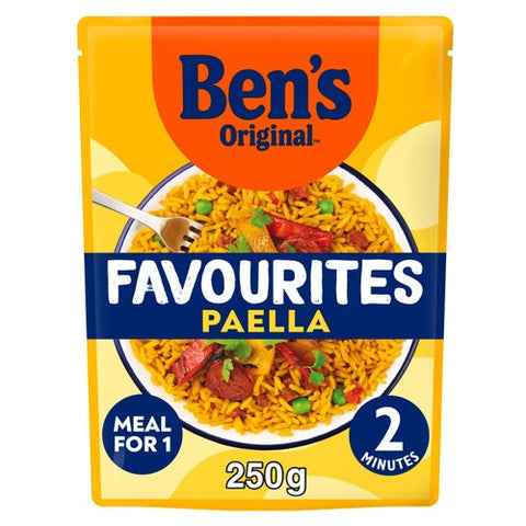 Ben's Original Favourites Risotto Ready Meal Paella 250g (Pack of 2)