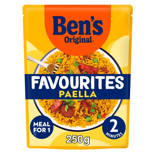 Ben's Original Favourites Risotto Ready Meal Paella 250g (Pack of 2)