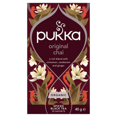 Pukka Organic Original Chai Tea 20 20's (Pack 3)