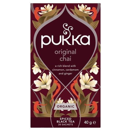 Pukka Organic Original Chai Tea 20 20's (Pack 3)