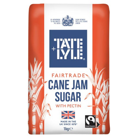 Tate & Lyle Fairtrade Jam Sugar 1kg (Pack of 2)
