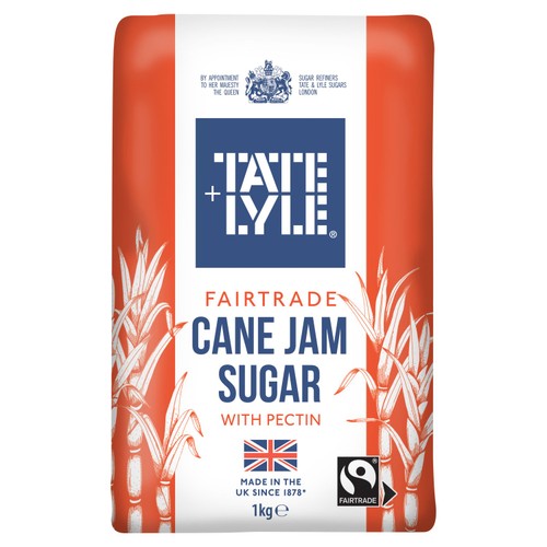 Tate & Lyle Fairtrade Jam Sugar 1kg (Pack of 2)