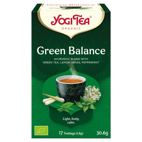 Yogi Tea Green Balance Organic 17's (Pack of 3)
