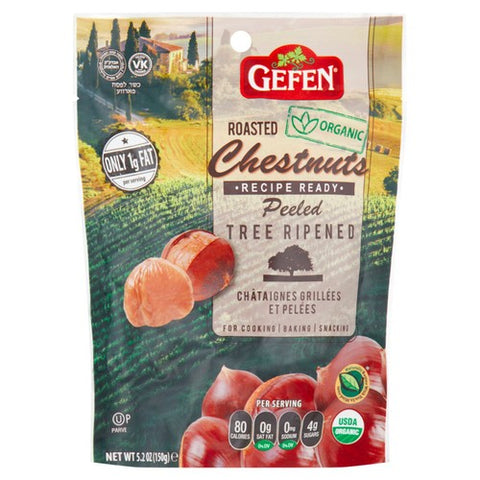 Gefen Organic Chestnuts 150g (Pack of 3)