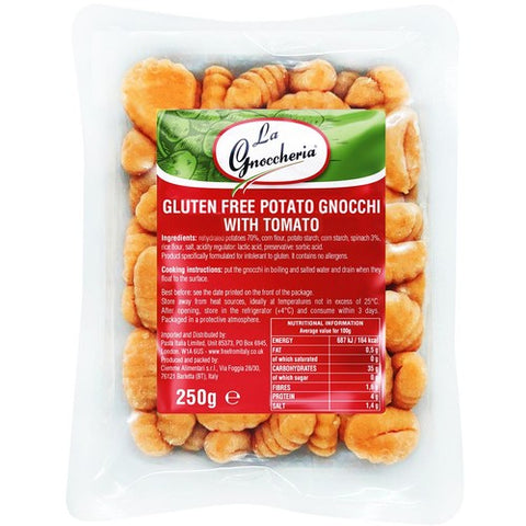 Ciemme Gluten Free Tomato Potato Gnocchi 250g (Pack of 3)