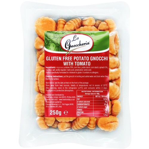 Ciemme Gluten Free Tomato Potato Gnocchi 250g (Pack of 3)