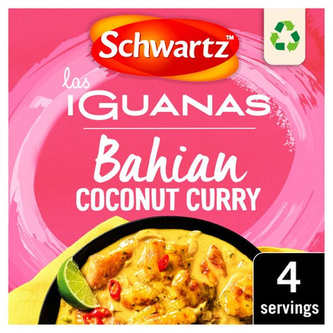 Schwartz x Las Iguanas Bahian Coconut Curry 25g (Pack of 2)