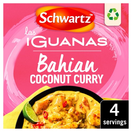Schwartz x Las Iguanas Bahian Coconut Curry 25g (Pack of 2)