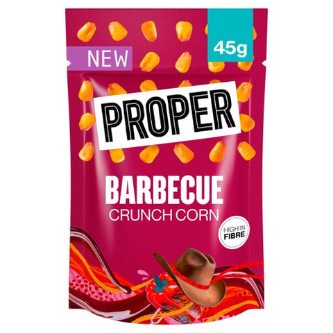 PROPER Crunch Barbecue Crunch Corn 45g (Pack of 3)