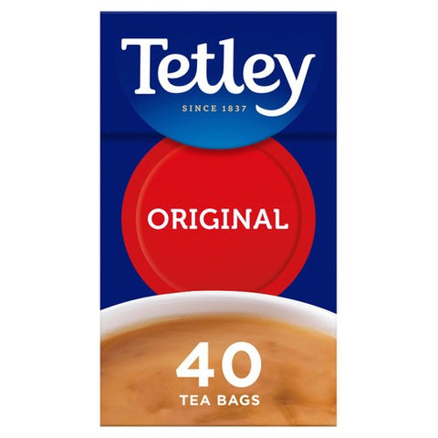Tetley Tea Bags 40's (Pack of 2)