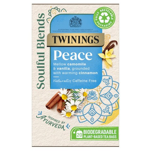 Twinings Soulful Blends Peace 20's (Pack of 3)
