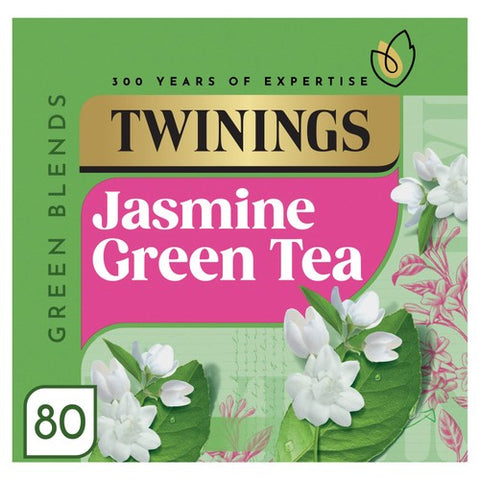 Twinings Jasmine Green Tea 80's (Pack of 2)
