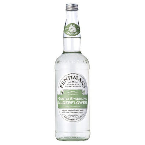 Fentimans Gently Sparkling Elderflower 750ml (Pack of 2)