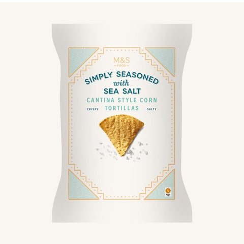 M&S Cantina Tortilla Chips 150g (Pack of 3)