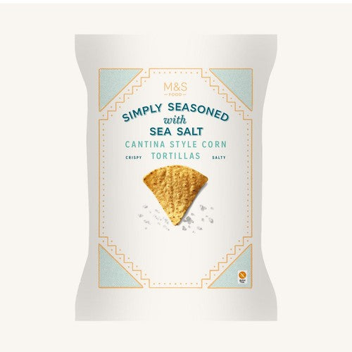M&S Cantina Tortilla Chips 150g (Pack of 3)