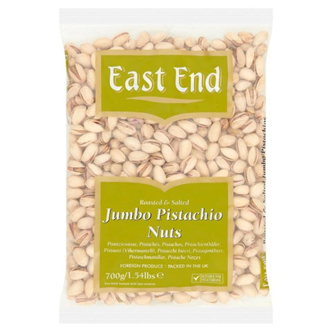 East End Jumbo Pistachio Nuts 700g (Pack of 3)