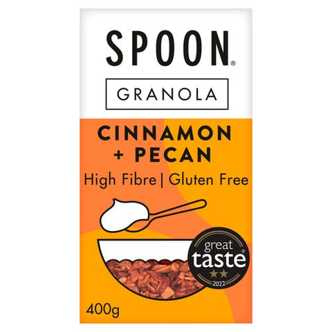 Spoon Cereals Cinnamon + Pecan Granola 400g (Pack of 3)