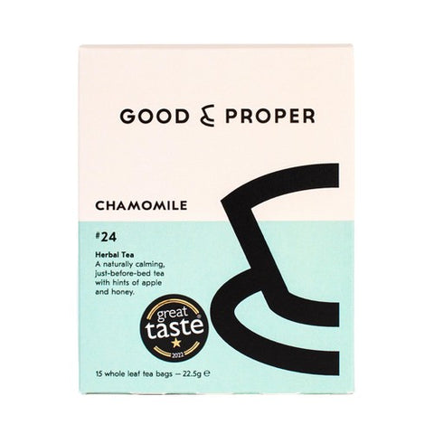 Good & Proper Tea - Chamomile Teabags 's (Pack of 3)