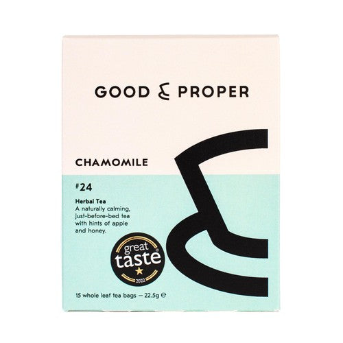 Good & Proper Tea - Chamomile Teabags 's (Pack of 3)