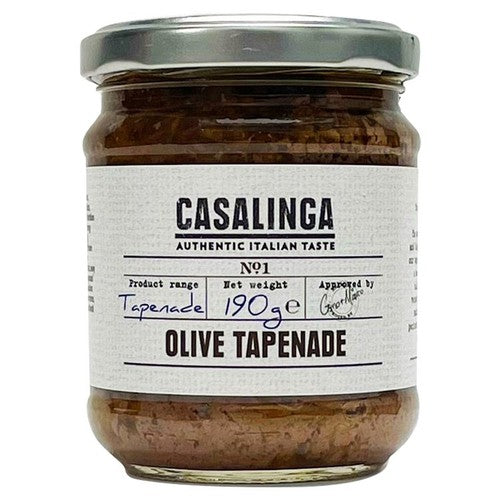 Casalinga Olive Tapenade 190g (Pack of 2)
