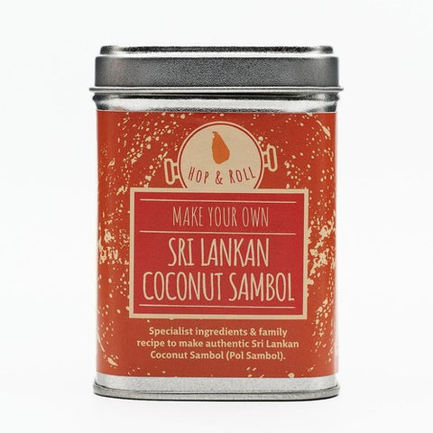 Hop & Roll Sri Lankan Coconut Sambol Spice Kit 55g (Pack of 2)