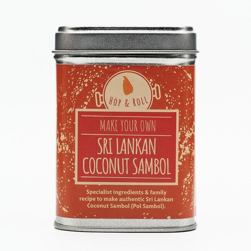 Hop & Roll Sri Lankan Coconut Sambol Spice Kit 55g (Pack of 2)