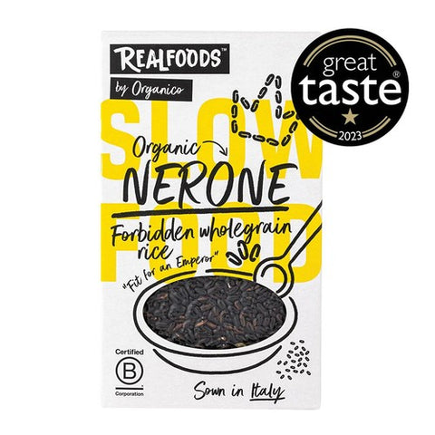 Realfoods Organic Nerone Wholegrain Rice 500g (Pack of 3)