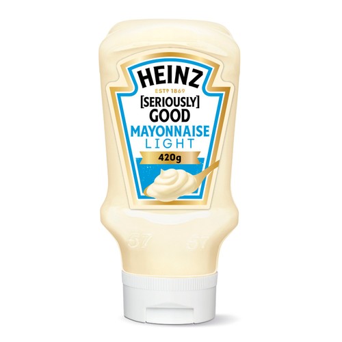Heinz Seriously Good Light Mayonnaise 400ml 400g (Pack of 2)