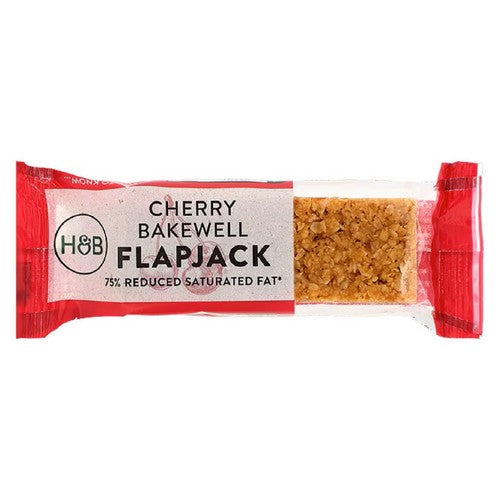 Holland & Barrett Cherry Bakewell Flapjack 80g (Pack of 3)