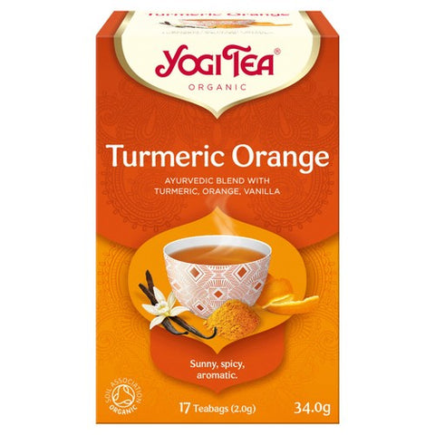 Yogi Tea Organic Turmeric Orange 17's (Pack of 3)