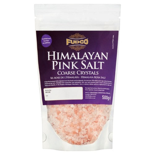 Fudco Himalayan Pink Salt Coarse 500g (Pack of 2)