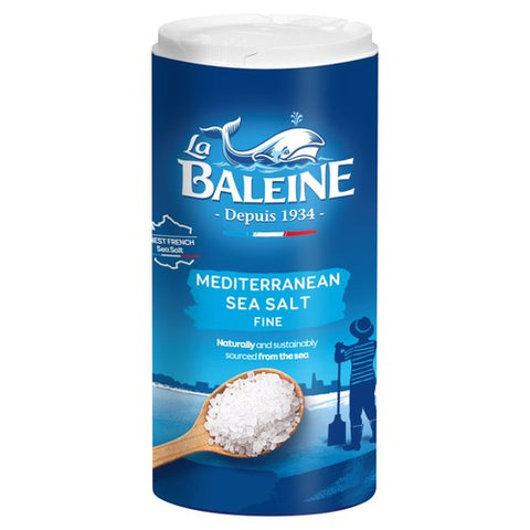 La Baleine Fine Sea salt Drum 500g (Pack of 2)