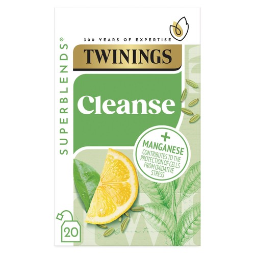 Twinings Superblends Cleanse Matcha 20's (Pack of 3)