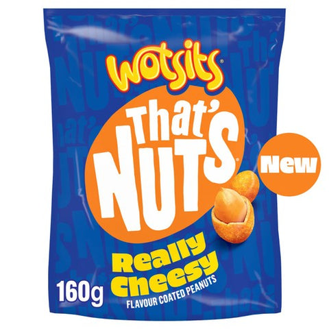 Thats Nuts Wotsits Really Cheesy 160g (Pack of 3)