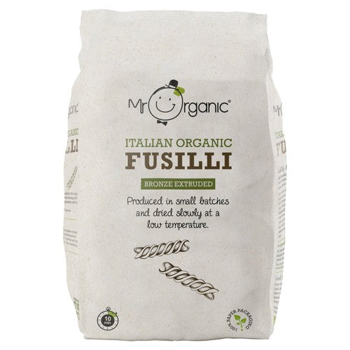 Mr Organic Italian Fusilli Pasta 500g (Pack of 3)