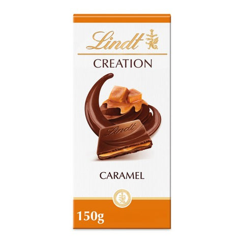 Lindt Creation Milk Caramel Chocolate Bar 150g (Pack of 3)