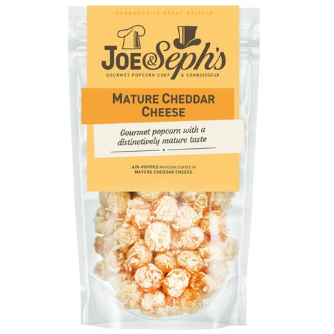 Joe & Seph's Cheddar Cheese Popcorn 65g (Pack of 6)