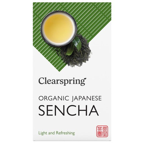 Clearspring Organic Japanese Sencha Green Teabags 20's (Pack of 3)