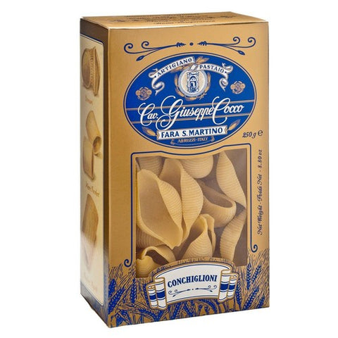 Cocco Conchiglioni Durum Wheat Pasta 250g (Pack of 3)