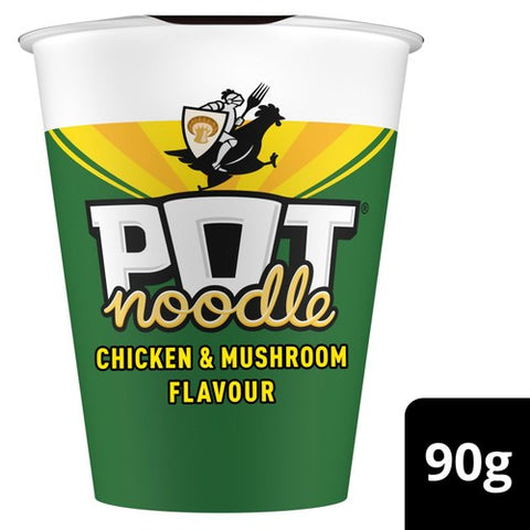 Pot Noodle Chicken & Mushroom 90g (Pack of 3)