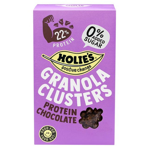 Holie's Granola Clusters Protein Chocolate 400g (Pack of 3)