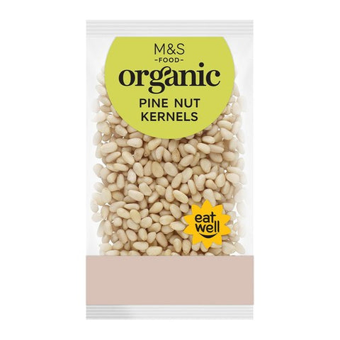 M&S Organic Pine Nut Kernels 100g (Pack of 3)