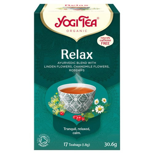 Yogi Tea Organic Relax Tea Bags 17's (Pack of 3)