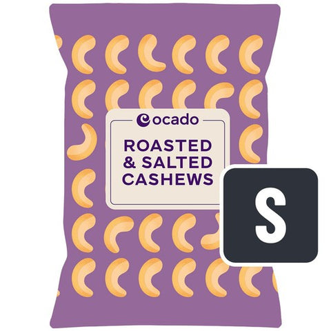 Ocado Roasted & Salted Cashews 200g (Pack of 3)