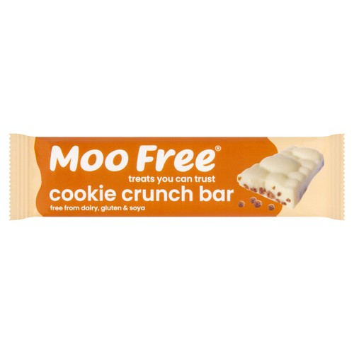 Moo Free Cookie Crunch Bar 35g (Pack of 3)