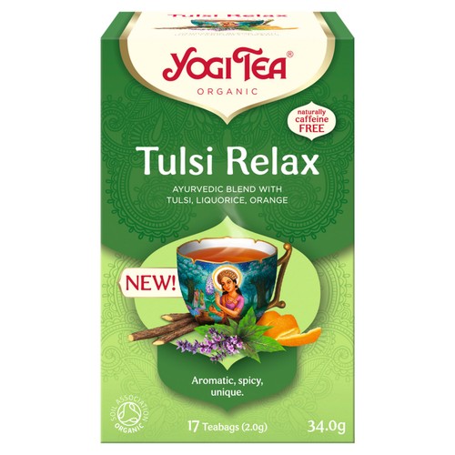 Yogi Tea Organic Tulsi Relax 17's (Pack of 3)